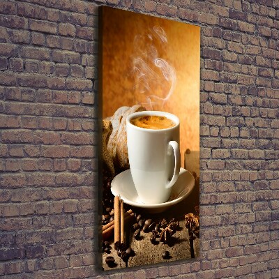 Canvas wall art Cup of coffee