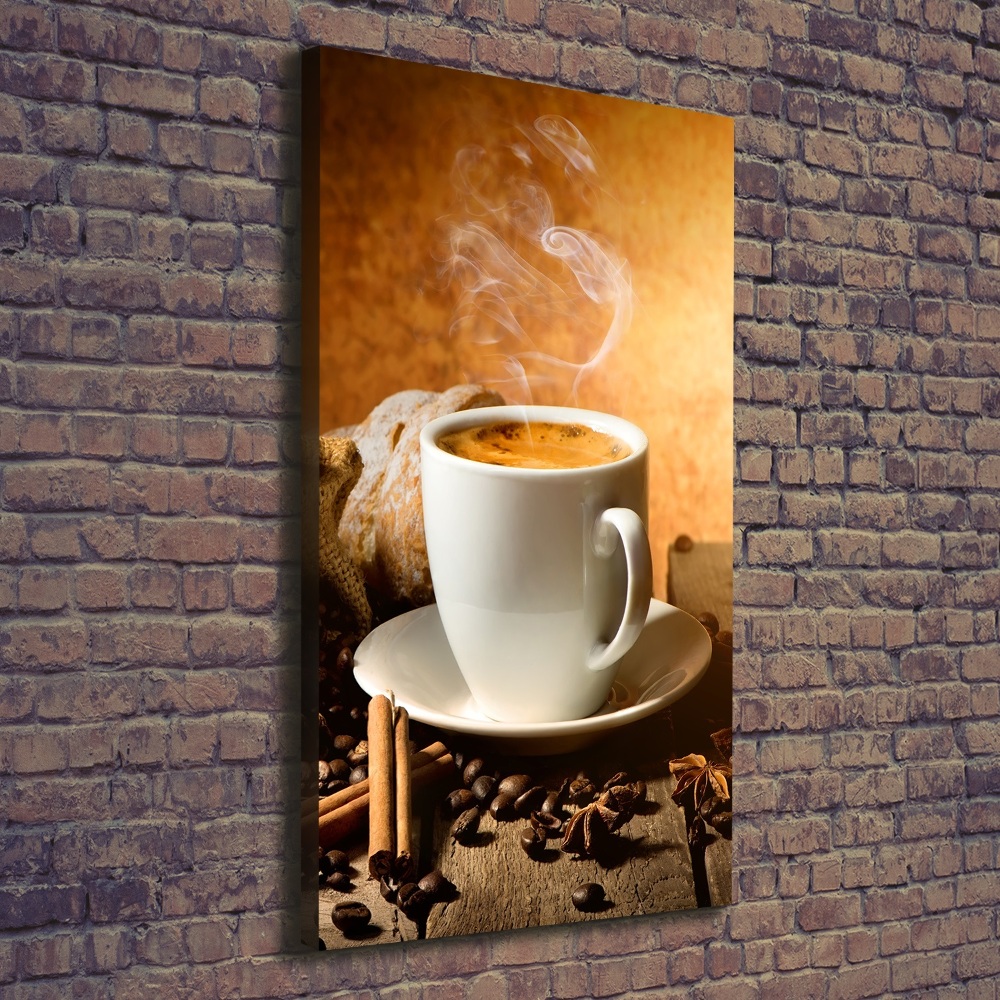 Canvas wall art Cup of coffee