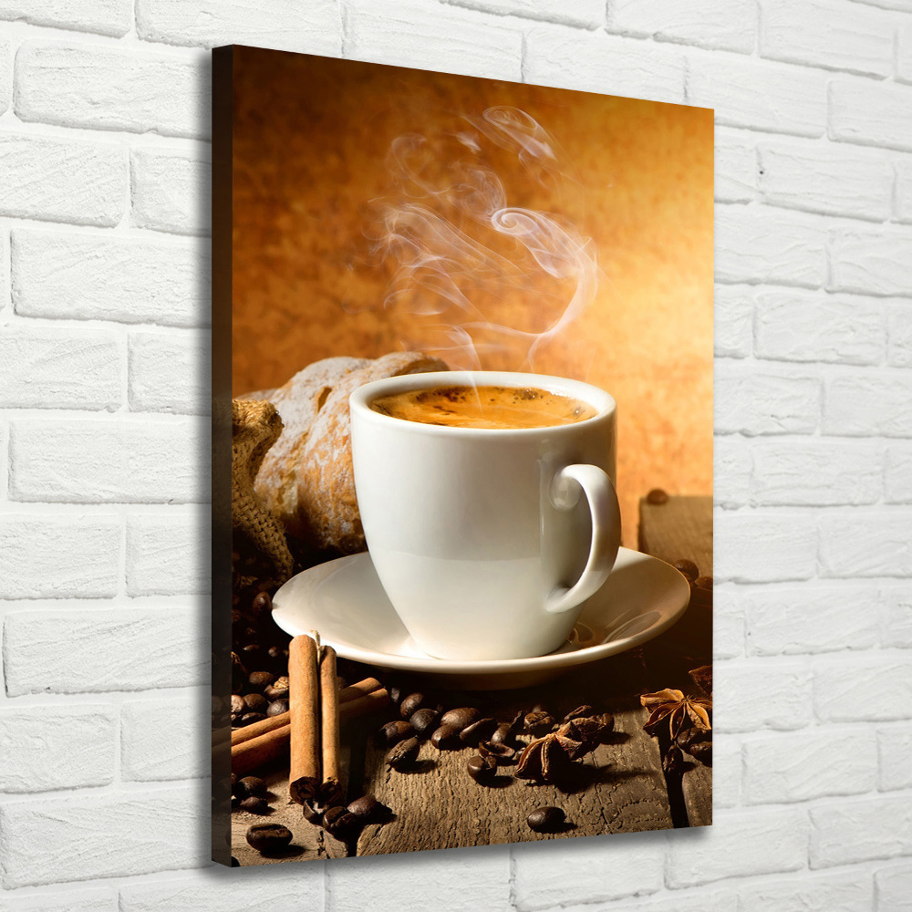 Canvas wall art Cup of coffee