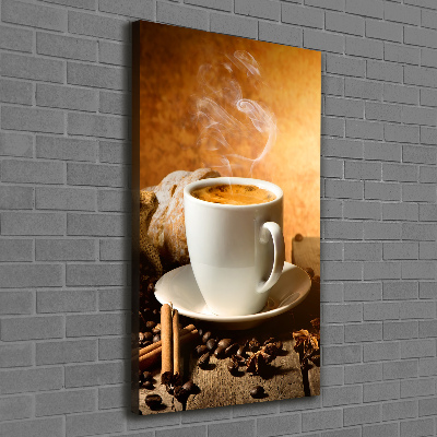 Canvas wall art Cup of coffee