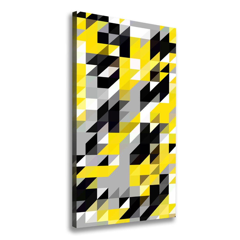 Canvas wall art Geometric background