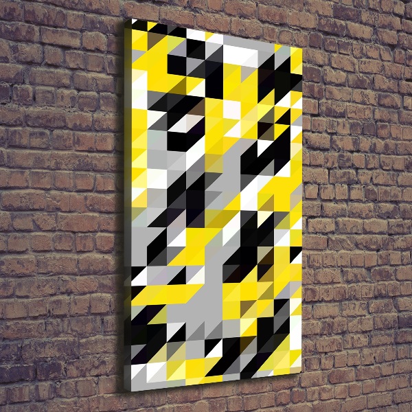 Canvas wall art Geometric background