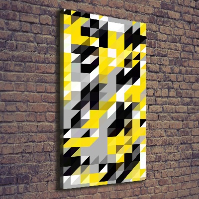 Canvas wall art Geometric background