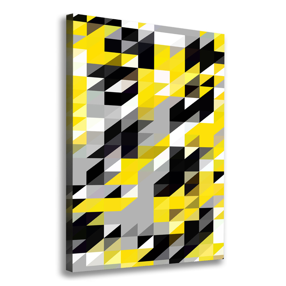 Canvas wall art Geometric background