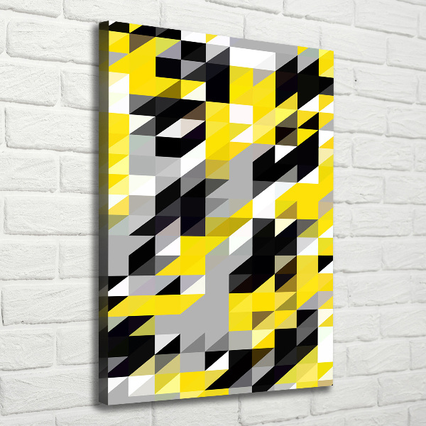 Canvas wall art Geometric background