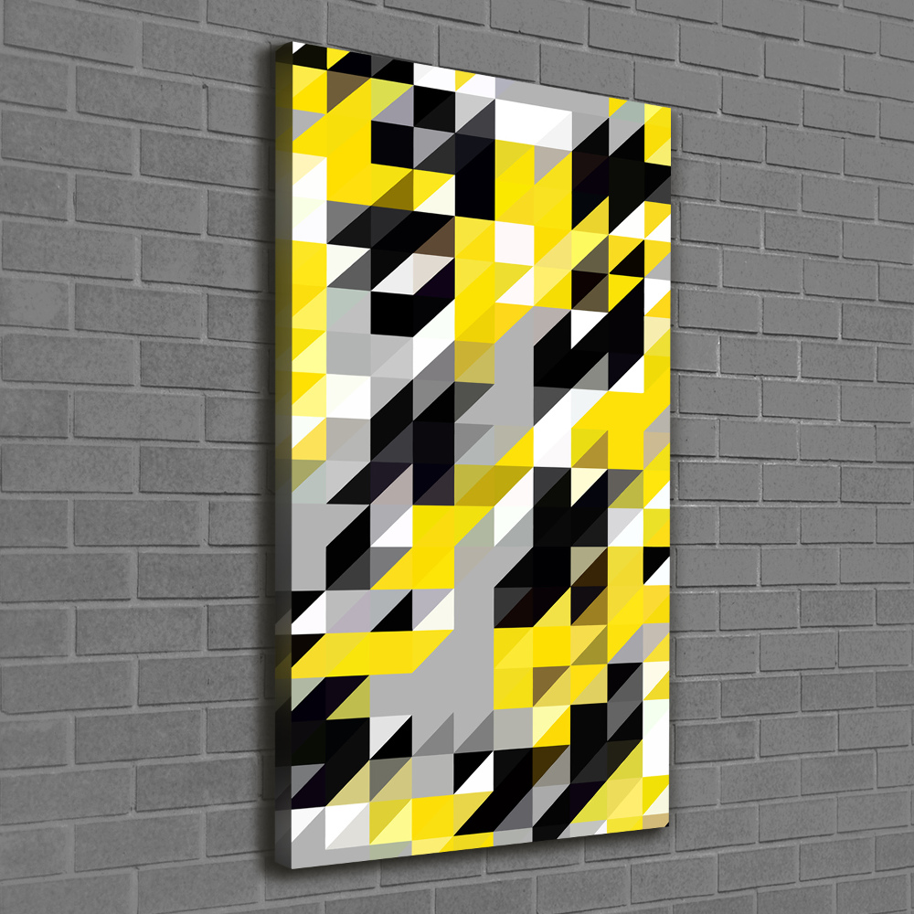 Canvas wall art Geometric background