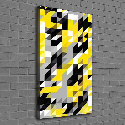 Canvas wall art Geometric background