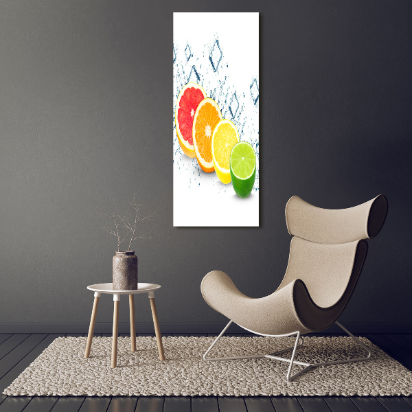 Canvas wall art Citruses