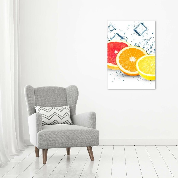 Canvas wall art Citruses