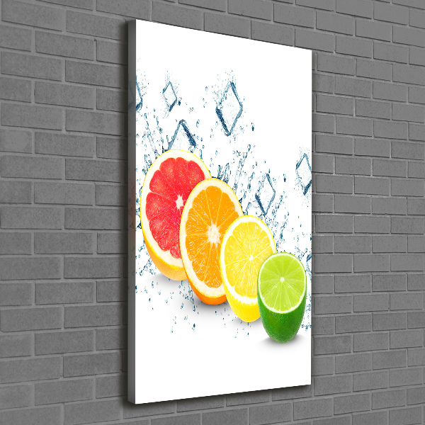 Canvas wall art Citruses