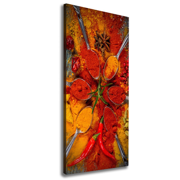 Canvas wall art Spices