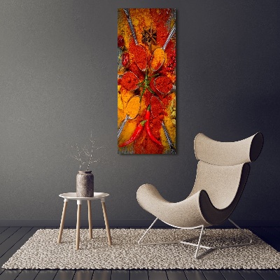 Canvas wall art Spices