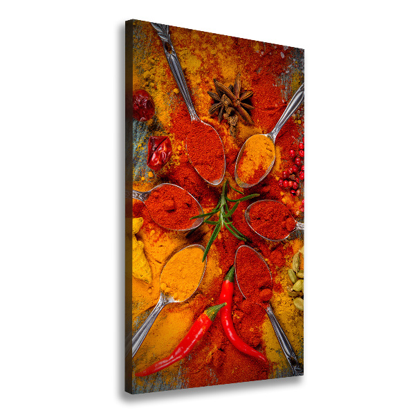 Canvas wall art Spices