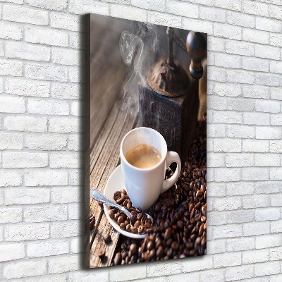 Canvas wall art Cup of coffee