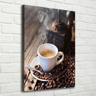 Canvas wall art Cup of coffee