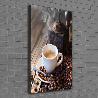 Canvas wall art Cup of coffee