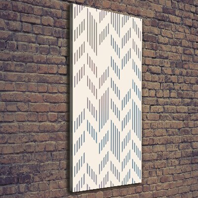 Canvas print Geometric background