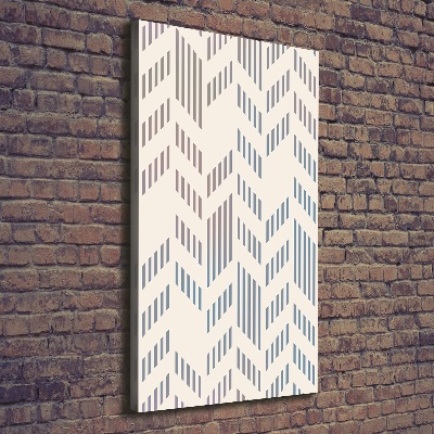 Canvas print Geometric background