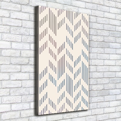 Canvas print Geometric background