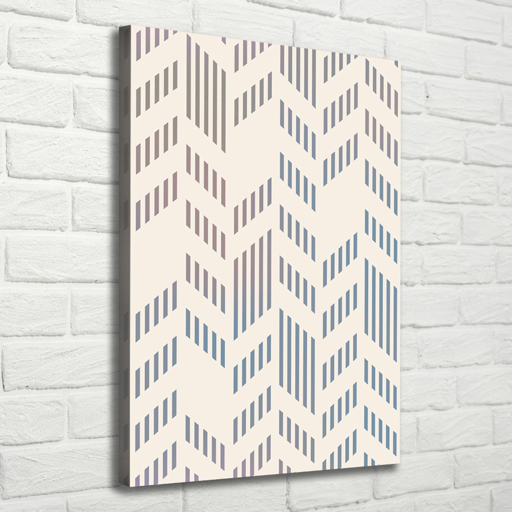 Canvas print Geometric background