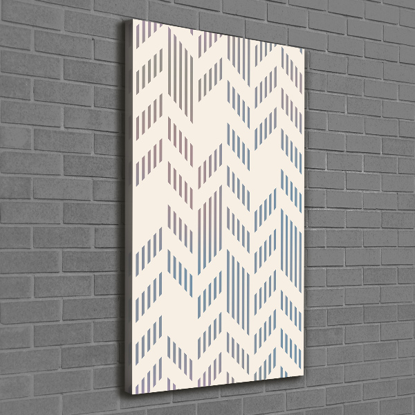 Canvas print Geometric background