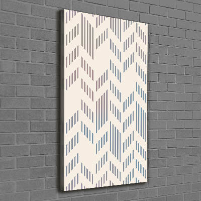 Canvas print Geometric background