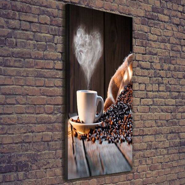 Canvas wall art Cup of coffee