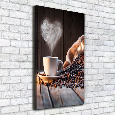 Canvas wall art Cup of coffee