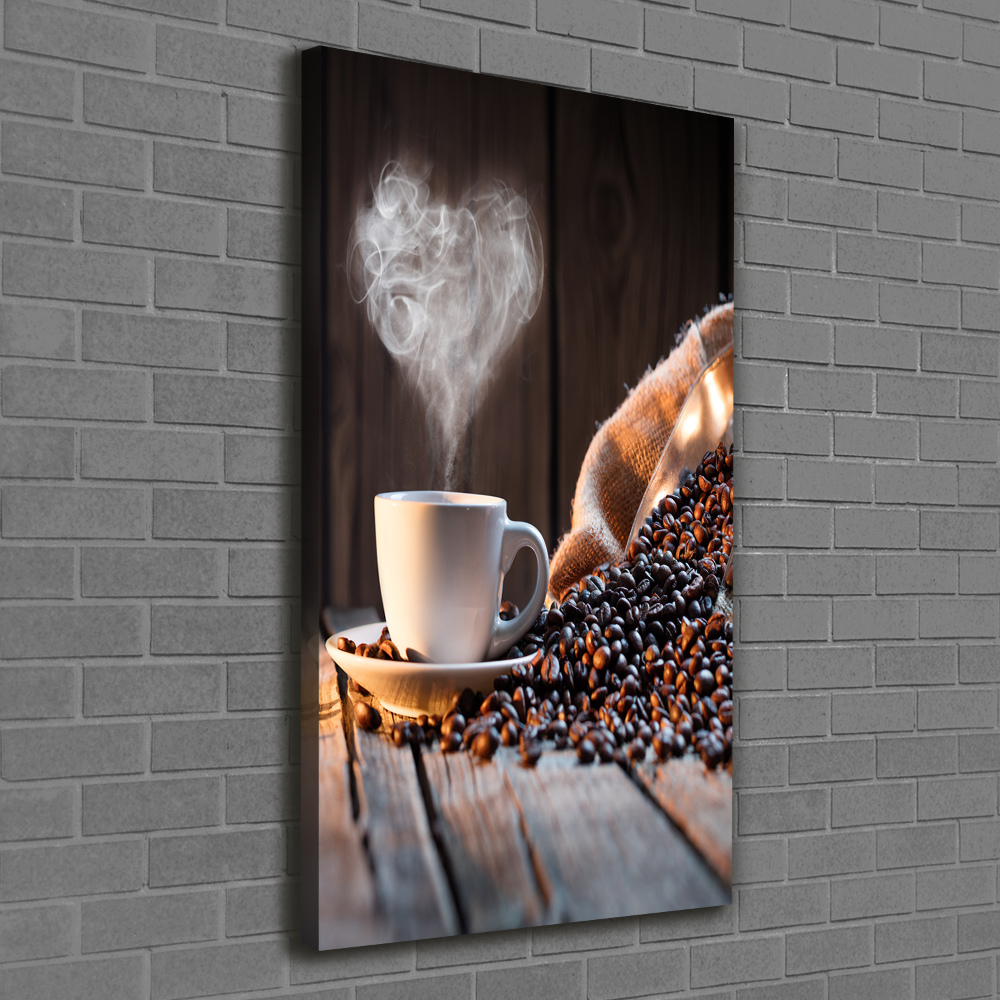 Canvas wall art Cup of coffee