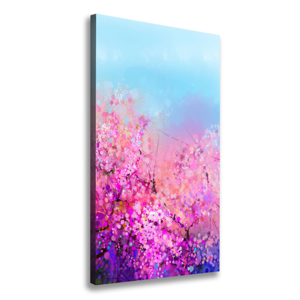 Canvas wall art Cherry blossoms