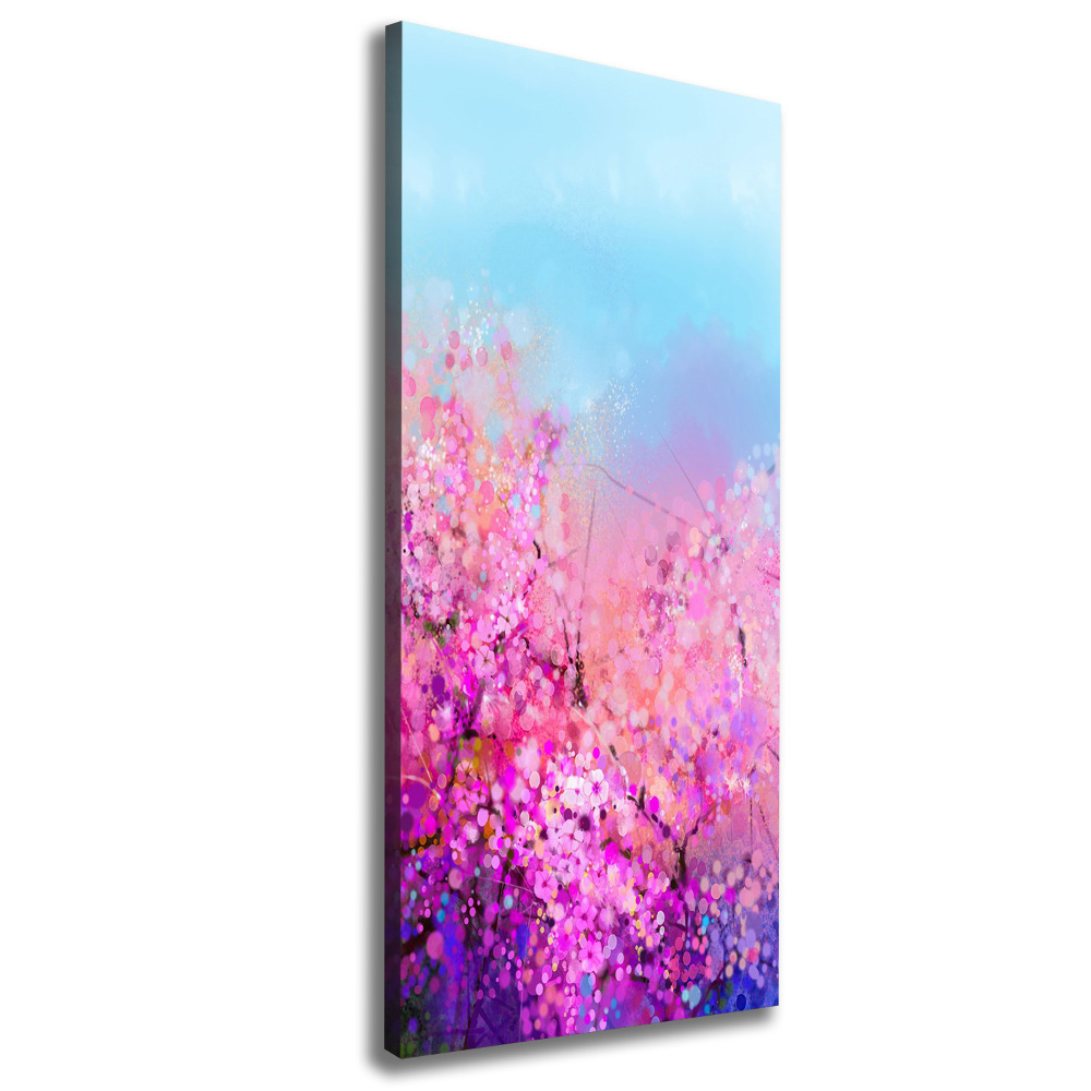 Canvas wall art Cherry blossoms