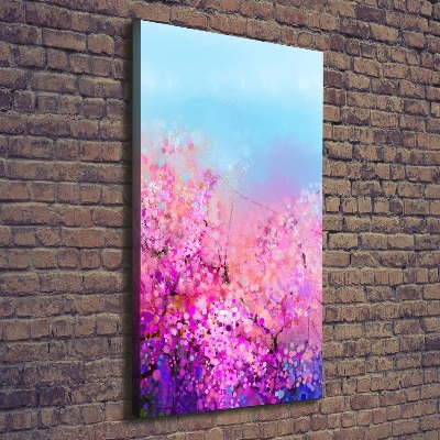 Canvas wall art Cherry blossoms