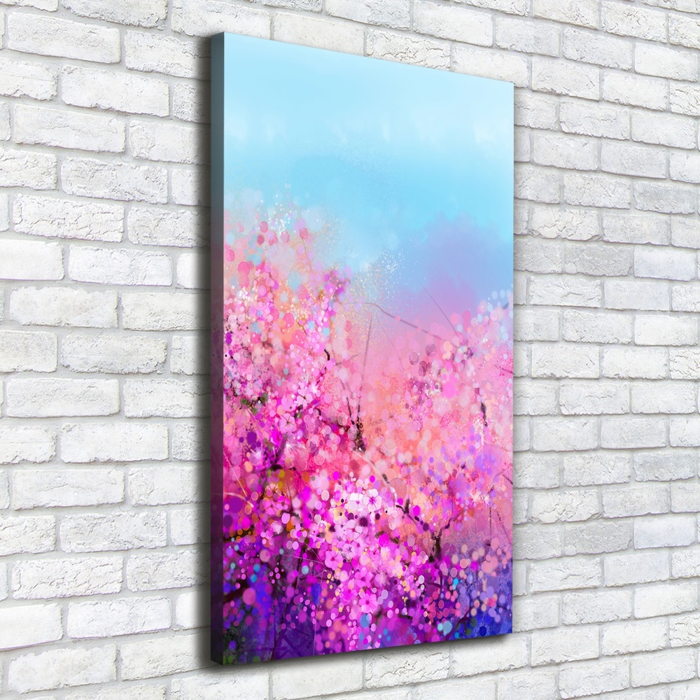 Canvas wall art Cherry blossoms