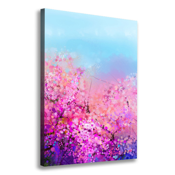 Canvas wall art Cherry blossoms