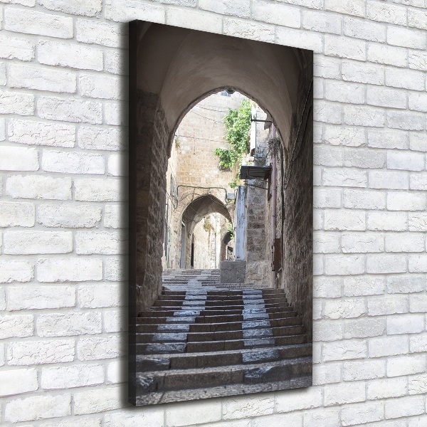 Wall art canvas Jerusalem Israel