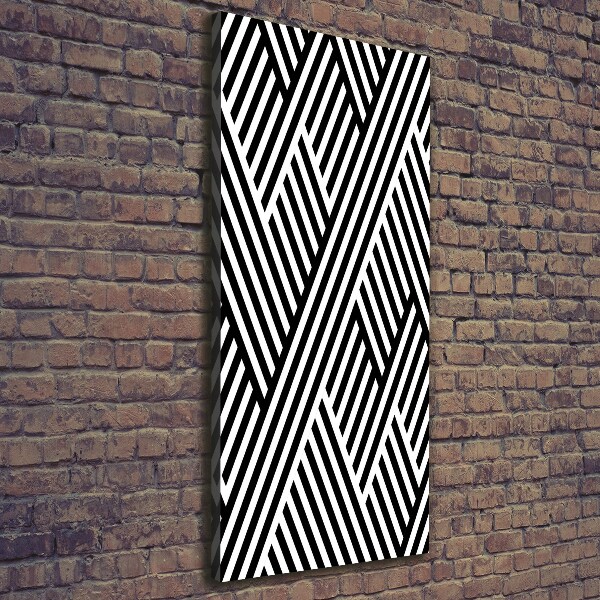 Canvas wall art Geometric background