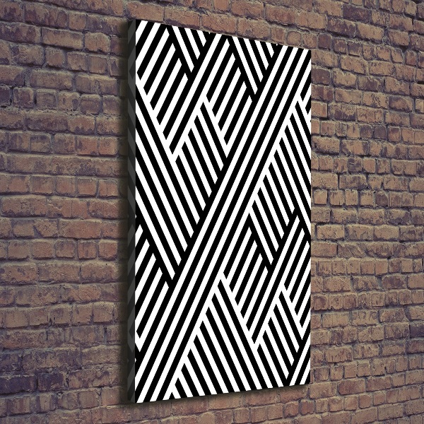 Canvas wall art Geometric background