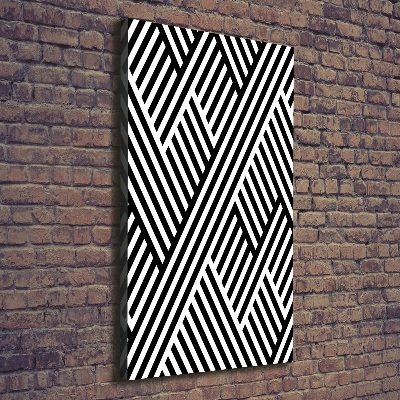 Canvas wall art Geometric background