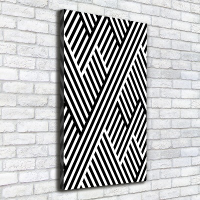 Canvas wall art Geometric background