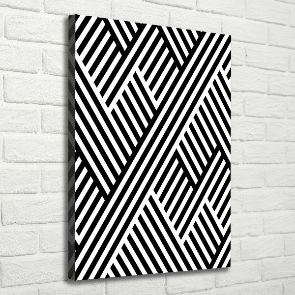 Canvas wall art Geometric background