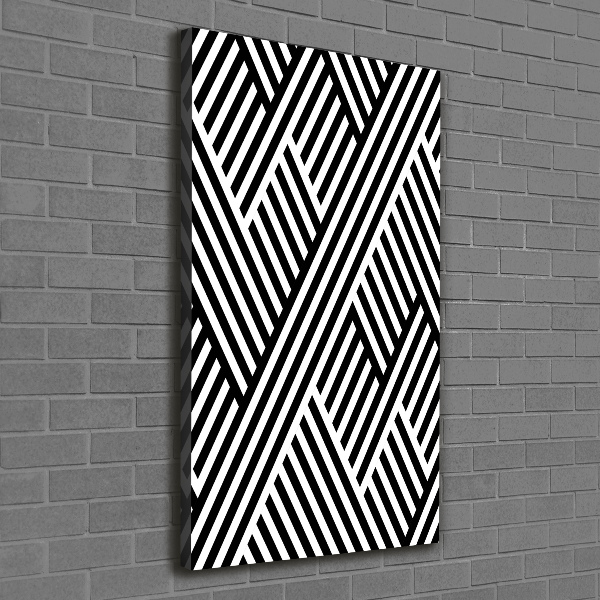 Canvas wall art Geometric background