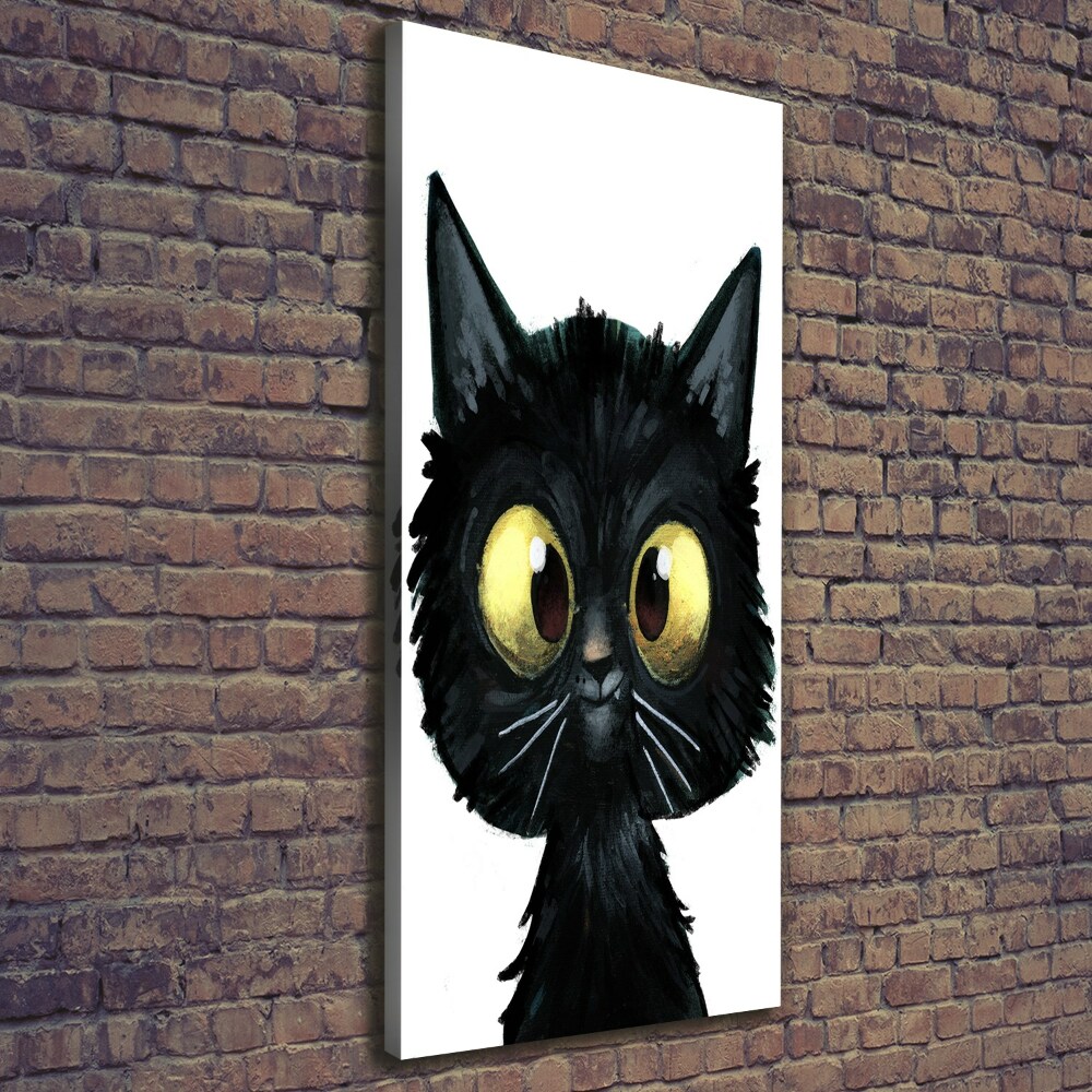 Large canvas wall art Cat