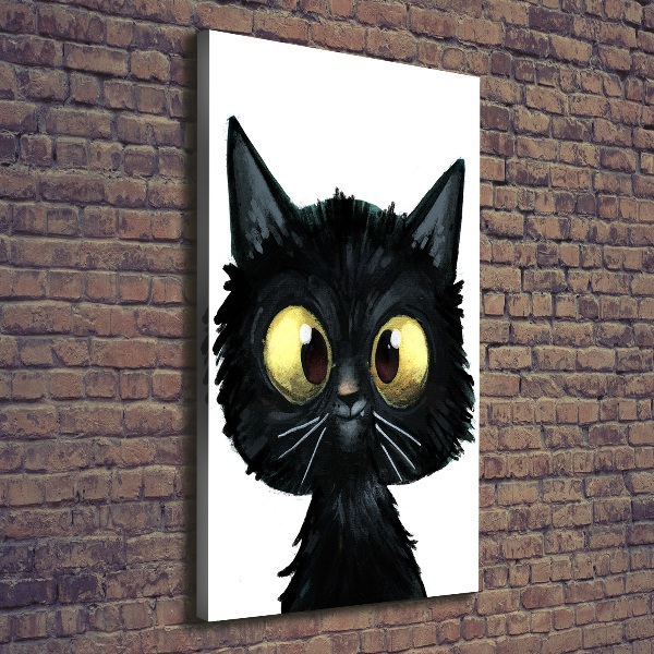 Large canvas wall art Cat