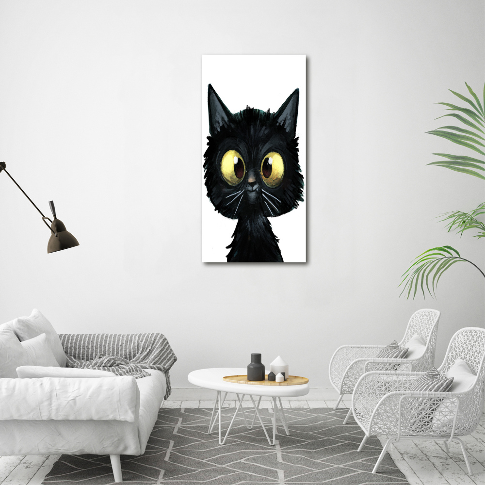 Large canvas wall art Cat