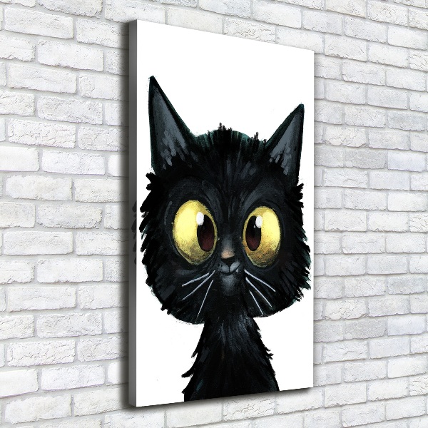 Large canvas wall art Cat