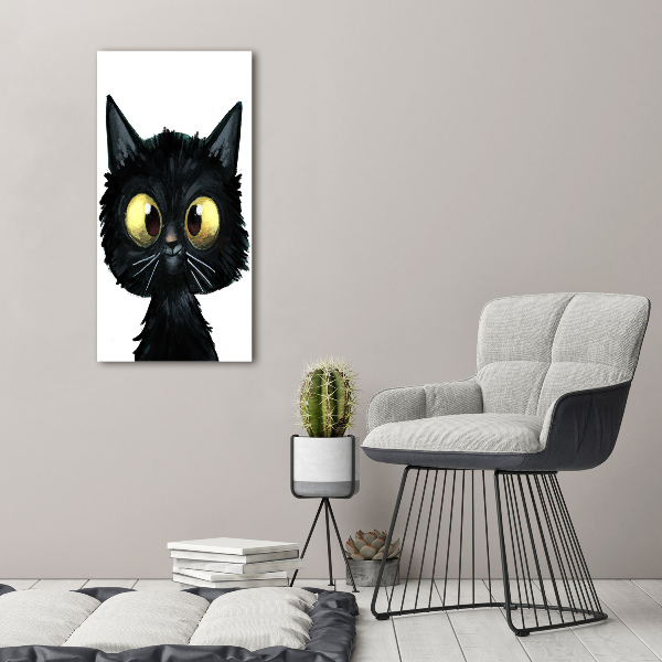 Large canvas wall art Cat