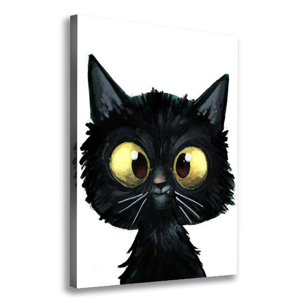 Large canvas wall art Cat