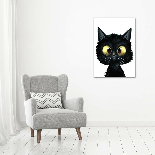 Large canvas wall art Cat