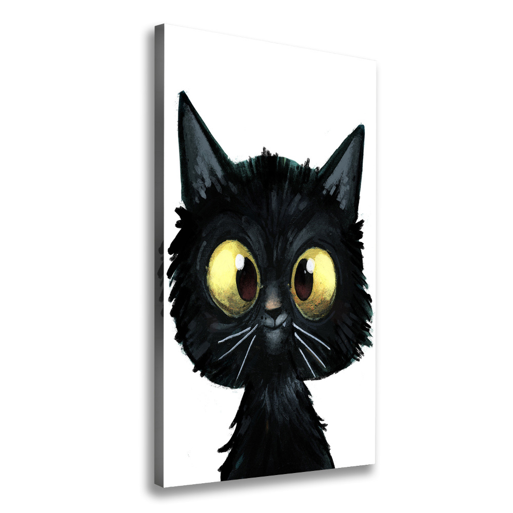 Large canvas wall art Cat