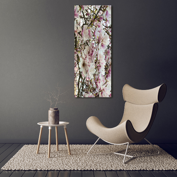 Large canvas wall art Magnolia flowers